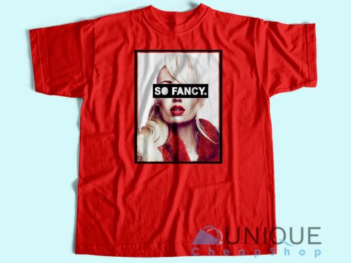 Iggy Azalea So Fancy T-Shirt Unisex Tee Shirt Printing Size S-3XL