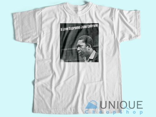 John Coltrane A Love Supreme Album T-Shirt Unisex