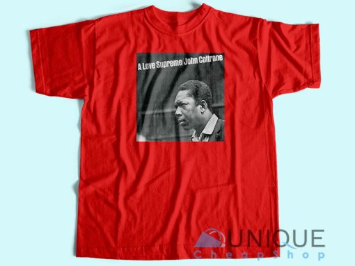 John Coltrane A Love Supreme Album T-Shirt Unisex