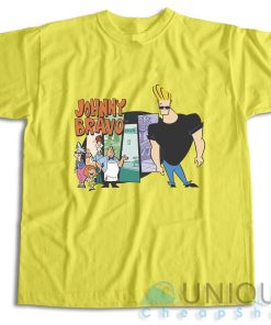 Johnny Bravo And Friends T Shirt Size S 3XL Unique Cheap Shop 3