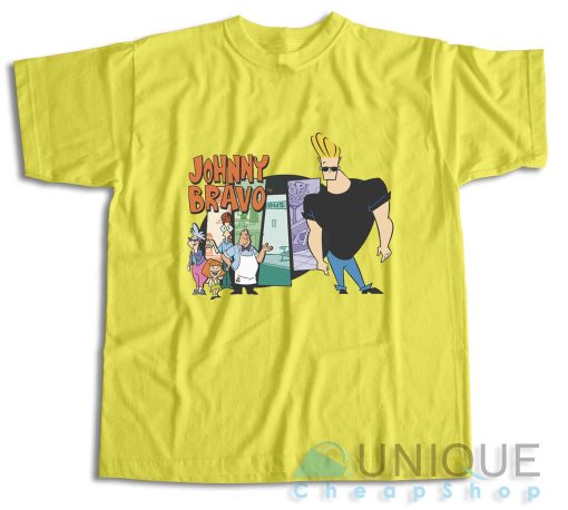 Johnny Bravo And Friends T-Shirt