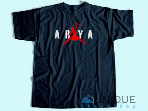 Jordan Arya Stark Air Jump Parody T Shirt Size S – 3XL Custom T-Shirt