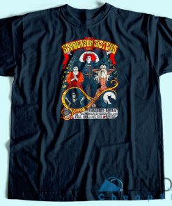 Just a Bunch of Hocus Pocus T-shirt Unisex Custom Tee Shirt Printing