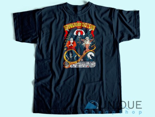 Just a Bunch of Hocus Pocus T-shirt Unisex Custom Tee Shirt Printing