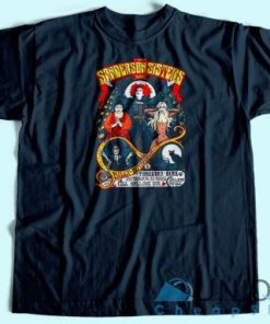 Just a Bunch of Hocus Pocus T shirt Unisex Custom Tee Shirt Printing 3