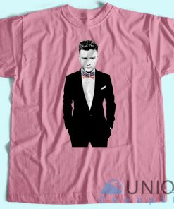 Justin Timberlake Suit And Tie Flag American T-Shirt