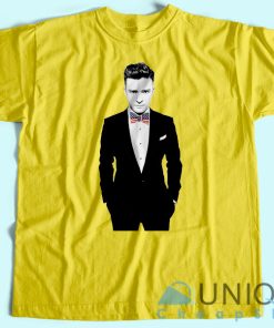Justin Timberlake Suit And Tie Flag American T Shirt 3