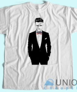 Justin Timberlake Suit And Tie Flag American T Shirt 4