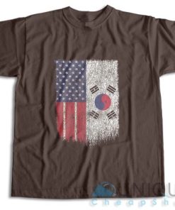 Korean American Day T Shirt Size S 3XL Unique Cheap Shop 3