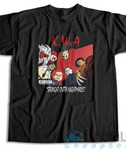 Kwa Straight Outta Nightmares T-Shirt Size S-3XL