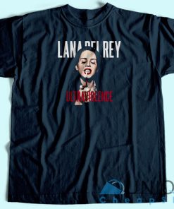 Lana Del Rey Ultraviolence T-shirt Unisex Custom Tee Shirt Printing