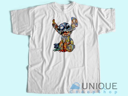 Lilo and Stitch Disney T-Shirt Unisex Custom Tee Shirt Printing