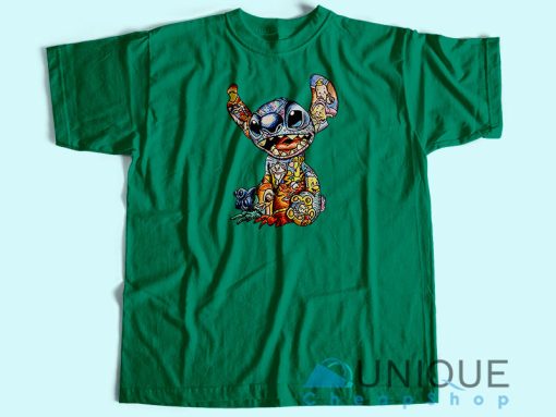 Lilo and Stitch Disney T-Shirt Unisex Custom Tee Shirt Printing