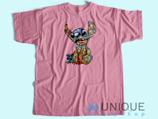 Lilo and Stitch Disney T-Shirt Unisex Custom Tee Shirt Printing