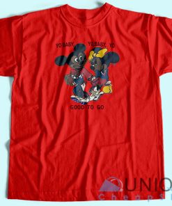 Mickey and Minnie Mouse T-shirt Unisex Custom Tee Shirt Printing