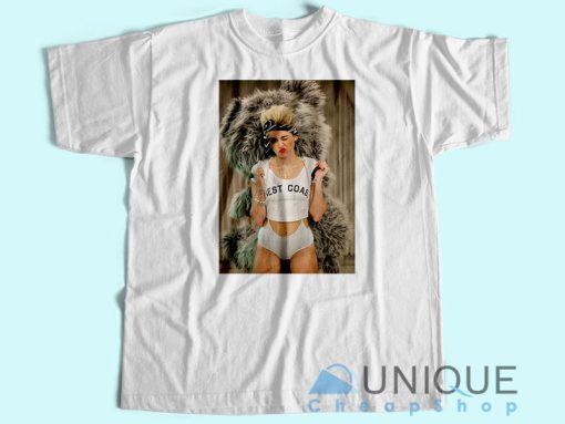 Miley Cyrus Teddy Bear T-Shirt Unisex Tee Shirt Printing Size S-3XL