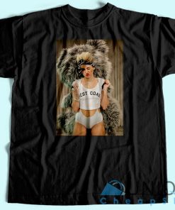 Miley Cyrus Teddy Bear T-Shirt Unisex Tee Shirt Printing Size S-3XL