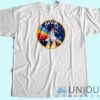 NASA Retro Rocket T-Shirts Adult For Women Or Men
