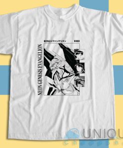 Neon Genesis Evangelion T-Shirt Size S-3XL