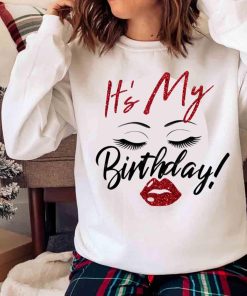 New Eyelash & Lips Birthday Shirt , Trending Shirt New Eyelash & Lips Birthday Shirt , Trending Shirt
