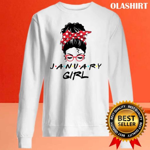 Official January Girl Awesome Birthday Gift T-shirt , Trending Shirt