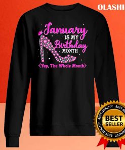 Official January Is My Birthday-month Birthday Party Shirt