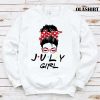 Official July Girl Awesome Birthday Gift T-shirt , Trending Shirt