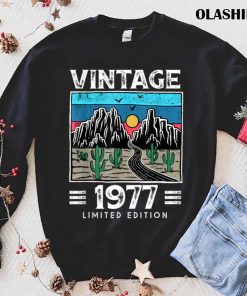 Official Vintage 1977 Made In 1977 Birthday Limited Edition T Shirt Official Vintage 1977 Made In 1977 Birthday Limited Edition T Shirt
