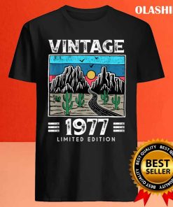 Official Vintage 1977 Made In 1977 Birthday Limited Edition T Shirt 3 Official Vintage 1977 Made In 1977 Birthday Limited Edition T Shirt 4