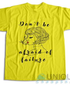 On Sale! Atychiphobia Dont Be Afraid Of Failure T Shirt Size S 3XL 5