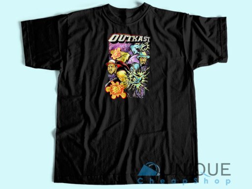 Outkast T-Shirt Unisex Custom Tee Shirt Printing Size S – 3XL