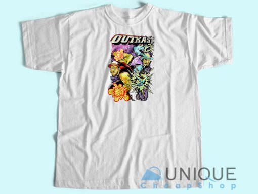 Outkast T-Shirt Unisex Custom Tee Shirt Printing Size S – 3XL