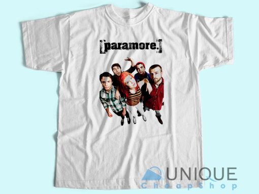 Paramore Vintage T-Shirt Unisex Tee Shirt Printing Size S-3XL