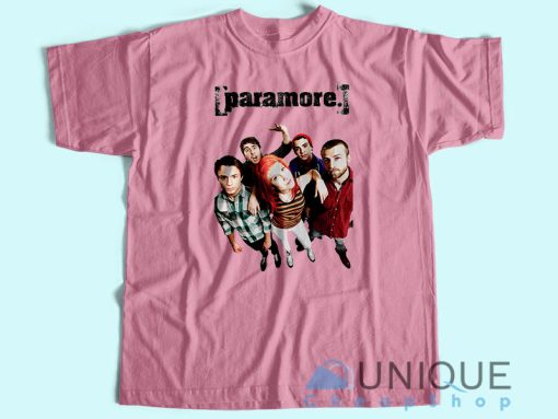 Paramore Vintage T-Shirt Unisex Tee Shirt Printing Size S-3XL