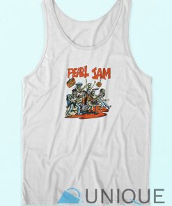 Pearl Jam Halloween Tank Top Unique Design Tank Top Graphic Tank Top 3