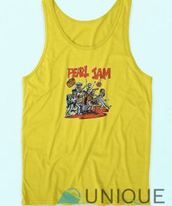 Pearl Jam Halloween Tank Top Unique Design Tank Top Graphic Tank Top 4