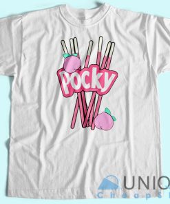Pocky Snack T-Shirt Unisex Tee Shirt Printing Size S-3XL
