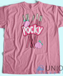 Pocky Snack T-Shirt Unisex Tee Shirt Printing Size S-3XL