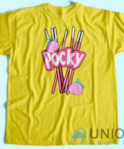 Pocky Snack T Shirt Unisex Tee Shirt Printing Size S 3XL 3
