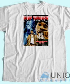 Pop Smoke T-shirt Unisex Custom Tee Shirt Printing