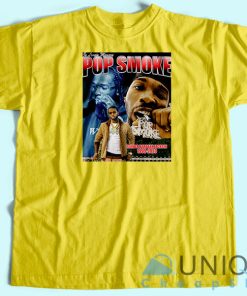 Pop Smoke T-shirt Unisex Custom Tee Shirt Printing
