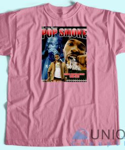 Pop Smoke T shirt Unisex Custom Tee Shirt Printing 4