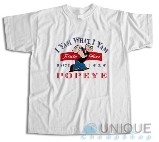 Popeye I Yam What I Yam T-Shirt