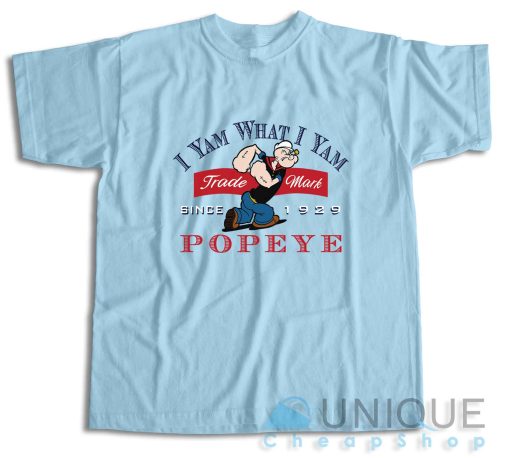 Popeye I Yam What I Yam T-Shirt