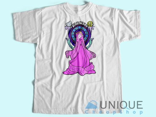 Princess Bubblegum T-Shirt Unisex Tee Shirt Printing Size S-3XL