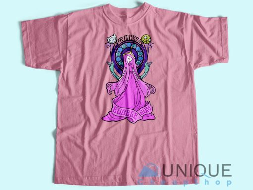 Princess Bubblegum T-Shirt Unisex Tee Shirt Printing Size S-3XL