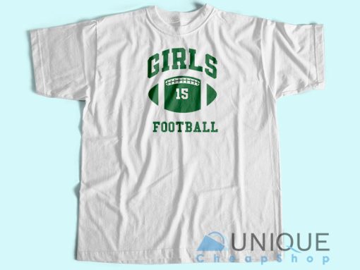 Rachel Girls Football T-Shirt Unisex Custom Tee Shirt Printing