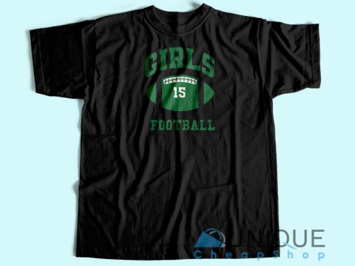 Rachel Girls Football T-Shirt Unisex Custom Tee Shirt Printing