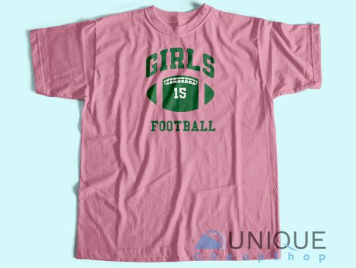 Rachel Girls Football T-Shirt Unisex Custom Tee Shirt Printing