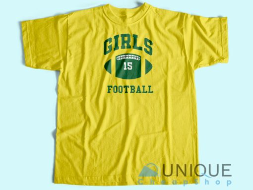 Rachel Girls Football T-Shirt Unisex Custom Tee Shirt Printing